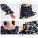 シフォン シャーリング ブラウス | A Happy Marilyn | 詳細画像17 