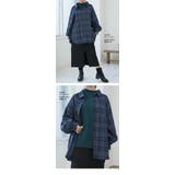 フランネルチェック ボリューム袖 シャツ | A Happy Marilyn | 詳細画像19