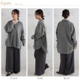 フランネルチェック サイドタックシャツ ブラウス | A Happy Marilyn | 詳細画像20 