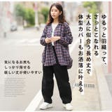 フランネルチェック サイドタックシャツ ブラウス | A Happy Marilyn | 詳細画像11 