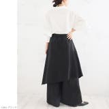 レイヤード ワイドパンツ 大きいサイズ | A Happy Marilyn | 詳細画像8 