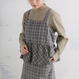 スモークカーキ | ハイネック リブ トップス | A Happy Marilyn