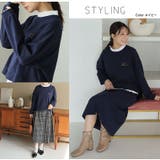 蒸れない セットアップで着痩せが叶う 裏毛 | A Happy Marilyn | 詳細画像18 