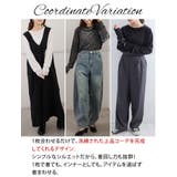 チュール袖 ベロア プルオーバー | A Happy Marilyn | 詳細画像11 