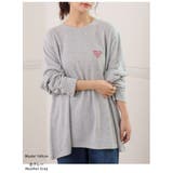 ハートロゴ 刺繍 ニットソー | A Happy Marilyn | 詳細画像9 