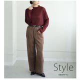 「沿わないネック」で苦しくない。ミルリブ プチハイカットソー 大きいサイズ | A Happy Marilyn | 詳細画像13 