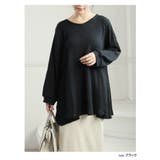 ニットとカットのいいとこどり! 気になるところをまるっとカバー ケーブルニットソー | A Happy Marilyn | 詳細画像10