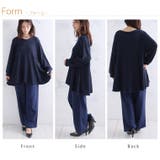 ニットとカットのいいとこどり! 気になるところをまるっとカバー ケーブルニットソー | A Happy Marilyn | 詳細画像14