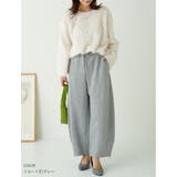 着ぶくれ回避のダンボール素材 2丈から選べる カーブパンツ | A Happy Marilyn | 詳細画像18 