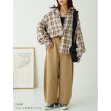 着ぶくれ回避のダンボール素材 2丈から選べる カーブパンツ | A Happy Marilyn | 詳細画像20 