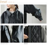 ゆるサイズで着る 合皮 中綿入り | A Happy Marilyn | 詳細画像15 