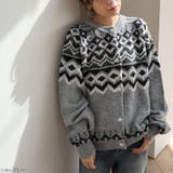 ノルディック ジャガード ニット | A Happy Marilyn | 詳細画像18