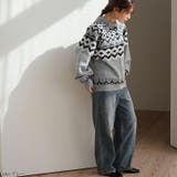 ノルディック ジャガード ニット | A Happy Marilyn | 詳細画像19