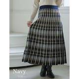 美人に細魅せシルエット！ チェック柄 ニット | A Happy Marilyn | 詳細画像12 