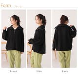 レイヤード風 ケーブル編み トップス | A Happy Marilyn | 詳細画像15