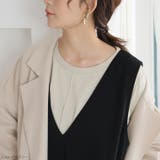 あったかくて着ぶくれない センタータック プルオーバー | A Happy Marilyn | 詳細画像12 