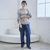 裏起毛 ケーブルニット ドッキング | A Happy Marilyn | 詳細画像13 