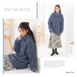 お腹すっぽりゆるっと隠すのが上級者 オフタートル ニット | A Happy Marilyn | 詳細画像18 