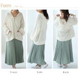 重ねて楽ちん！着ぶくれない！ニットとカットのいいトコどり！ ケーブル柄 ジップパ… | A Happy Marilyn | 詳細画像20 