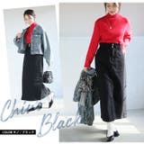 ハイウエストなのに苦しくない！ ウエストギャザーでお腹スッキリ タイトスカート | A Happy Marilyn | 詳細画像15 