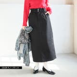 ハイウエストなのに苦しくない！ ウエストギャザーでお腹スッキリ タイトスカート | A Happy Marilyn | 詳細画像19 