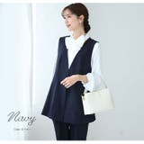 360ストレッチ ペプラム ジレ | A Happy Marilyn | 詳細画像8