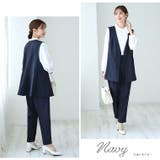 360ストレッチ ペプラム ジレ | A Happy Marilyn | 詳細画像9