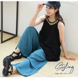 ヌーディーカットソーシリーズ ストレート ワイドパンツ | A Happy Marilyn | 詳細画像16