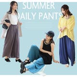 ヌーディーカットソーシリーズ ストレート ワイドパンツ | A Happy Marilyn | 詳細画像12