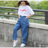 薄くて軽くて柔らかい!! 綿麻ストレッチ ゆるっとウエストゴム+紐サルエルパンツ | A Happy Marilyn | 詳細画像17