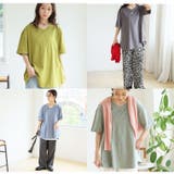 涼しくさらっと! 綿100% 合わせVネックフレアTシャツ | A Happy Marilyn | 詳細画像7