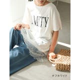 レイヤード風 裾レース Tシャツ | A Happy Marilyn | 詳細画像8 