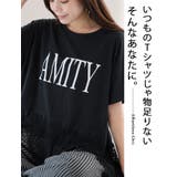 レイヤード風 裾レース Tシャツ | A Happy Marilyn | 詳細画像3 