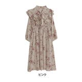 ピンク | ミセスガーリー 肩フリル ワンピース | A Happy Marilyn