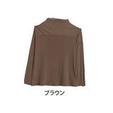 ブラウン | 裏地あったか シアー レーストップス | A Happy Marilyn