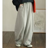 グレー | ハピぽか裏起毛 2丈から選ぶ カーブパンツ | A Happy Marilyn