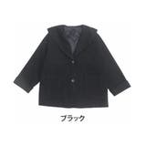 ブラック | ニットモッサ セーラーカラー ミドルジャケット | A Happy Marilyn