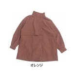 オレンジ | ライトフェイクウール Aライン ミドルコート | A Happy Marilyn