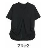 ブラック | ＜瞬寒！アイスヴェールシリーズ＞ スキッパー トップス | A Happy Marilyn