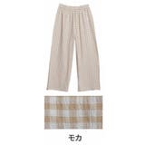 モカ | サッカー素材 ギンガム パンツ | A Happy Marilyn