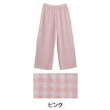ピンク | サッカー素材 ギンガム パンツ | A Happy Marilyn