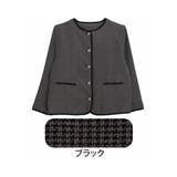 ブラック | MarilynSweet体型別フェミニン クラシック ジャケット | A Happy Marilyn