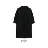 ブラック | ラファモプロデュース 袖タック ガウンコート | A Happy Marilyn