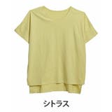 シトラス | USAコットン 綿100 袖切替ゆるトップス | A Happy Marilyn