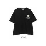 ブラック | ぬいぐるみ付 胸ポケット Tシャツ(くまタイプ) | A Happy Marilyn
