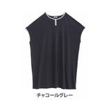 チャコールグレー | パイピングデザイン ゆるシルエット ワンピース | A Happy Marilyn