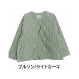 ブルゾン/ライトカーキ | 春寒に負けない 薄中綿 ブルゾン&ベスト | A Happy Marilyn