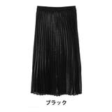 ブラック | Rin ラメシアー アコーディオンプリーツスカート | A Happy Marilyn