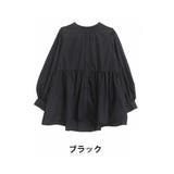 ブラック | effortlessmode ワンティアード シャツチュニック | A Happy Marilyn