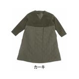 カーキ | LUMFORLEproducedbyMy:nia ロング キルティングコート | A Happy Marilyn